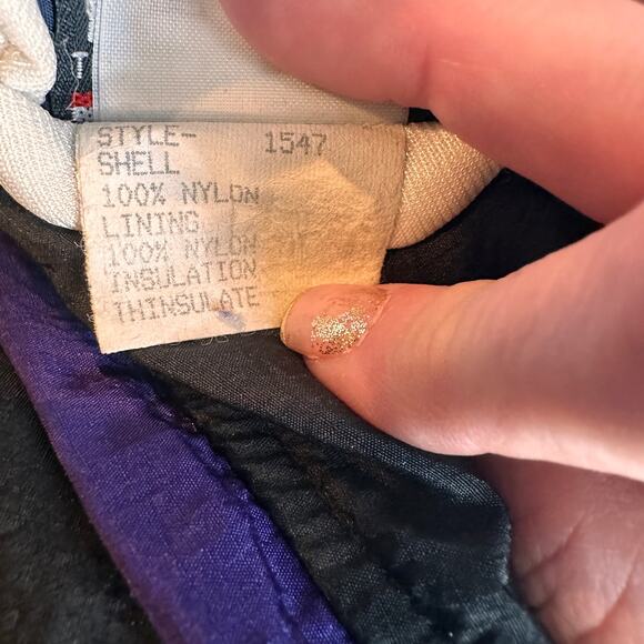 Serac Vintage 80/s Nylon Retro Ski Suit Size 10 - Picture 14 of 14